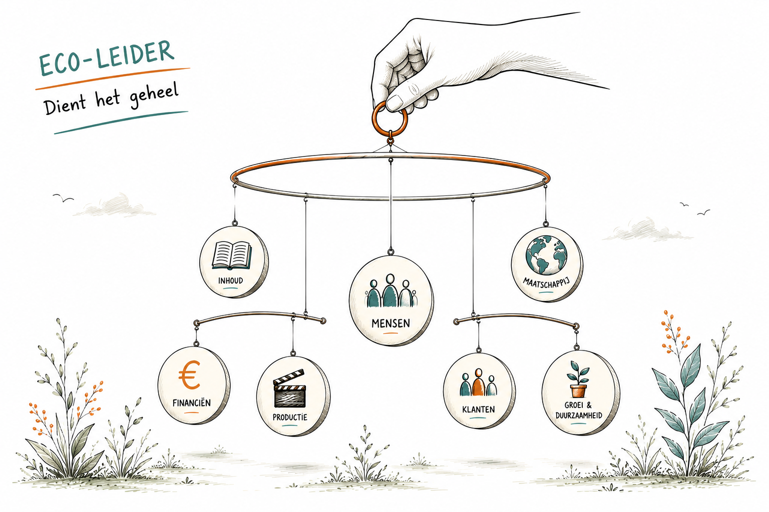 Drie types leiders en hun kenmerken: de ego-leider, de expert-leider en de eco-leider uitgelegd door organisatiecoach Koen Vandyck
